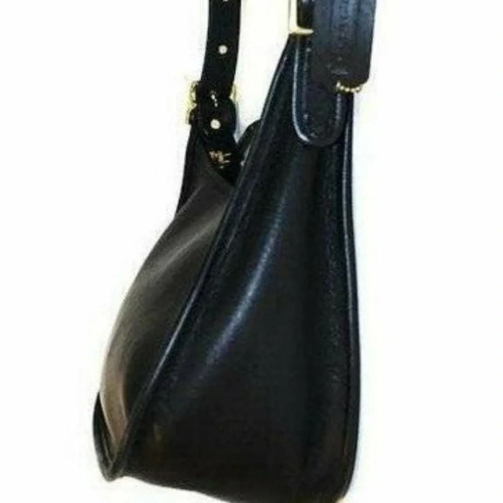 Coach Janice Legacy 2001 Shoulder Bag Womens Medium Black Leather 9950 Hobo